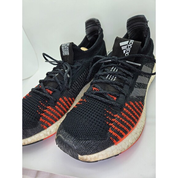 Adidas PulseBoost HD Shoes Mens 12 Black Solar Red Running Athletic Gym Sneakers main image 7